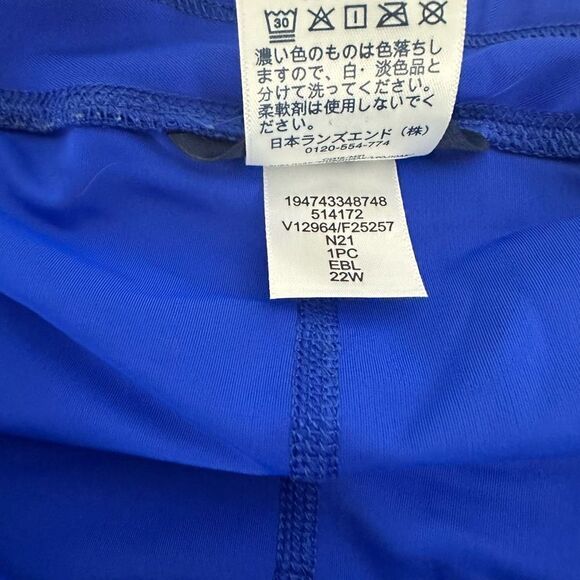 Lands' End Elastic Waist Board Skort size 22W - Picture 8 of 8